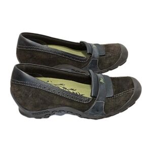 Merrell Plaza Moc Dark Coffee Shoes Women's Size 5.5 GUC Casual Comfort 👟